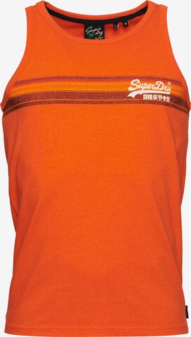 T-Shirt 'Vintage Cali' Superdry en orange : devant