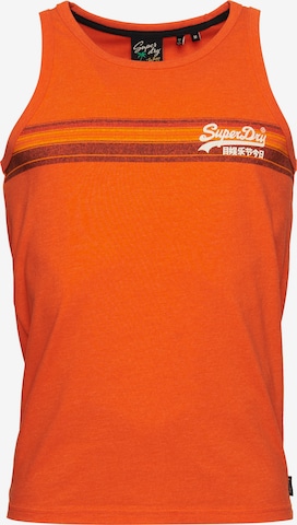 T-Shirt 'Vintage Cali' Superdry en orange : devant