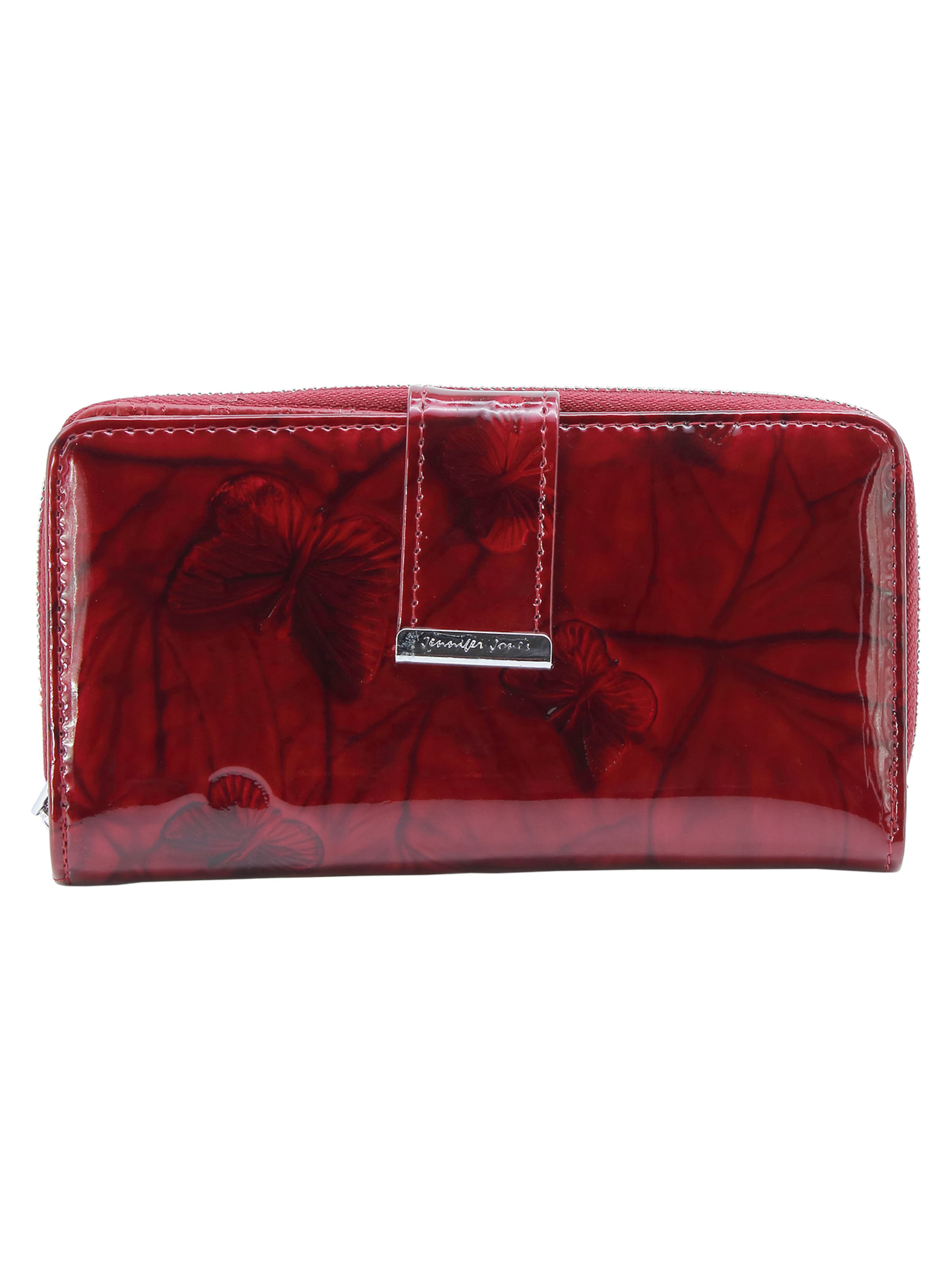 Jennifer Jones Wallet in Red: front