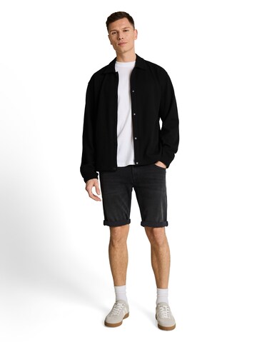 TOM TAILOR DENIM Slim fit Jeans 'PIERS' in Black