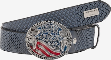 CIPO & BAXX Belt in Blue: front