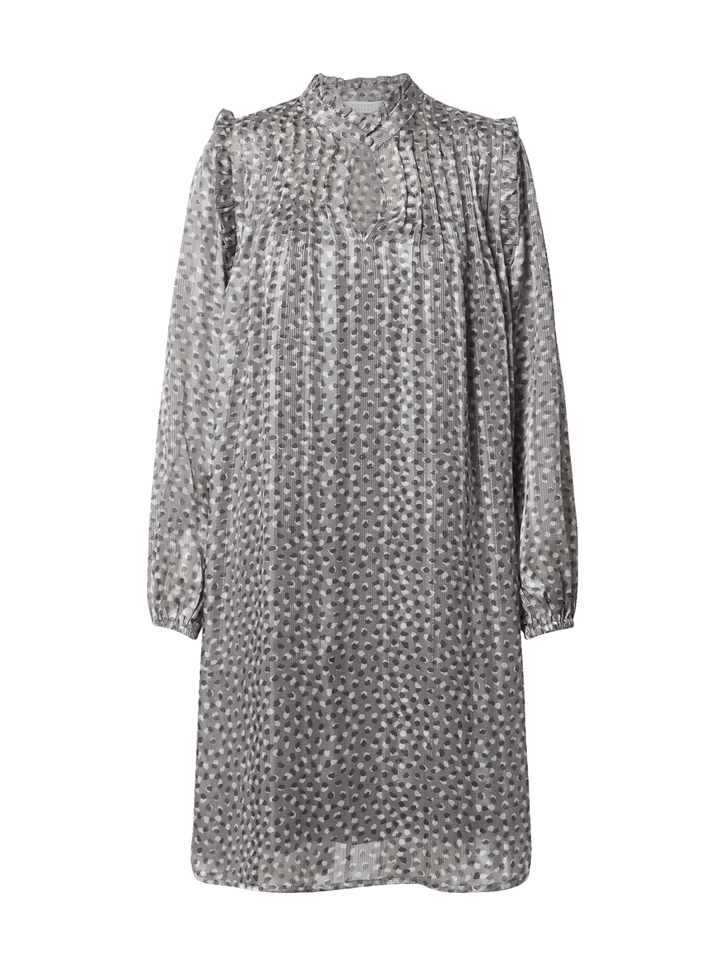 SISTERS POINT Kleid 'Enea' in Grau: Vorderseite