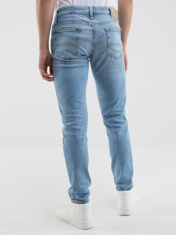 BIG STAR Slimfit Jeans 'Terry' in Blauw