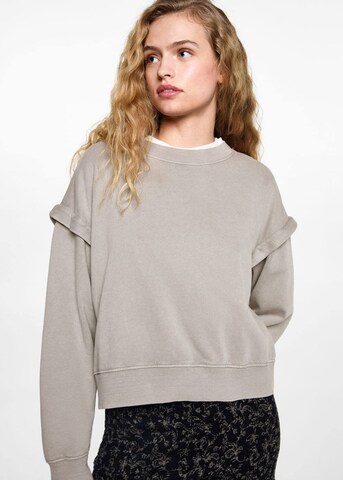 MANGO TEEN Sweatshirt 'Ceniza' in Grau: Vorderseite