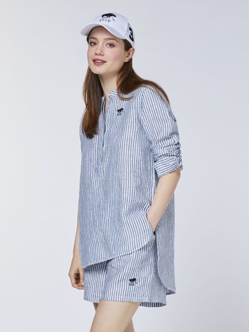 Polo Sylt Blouse in Blue: front