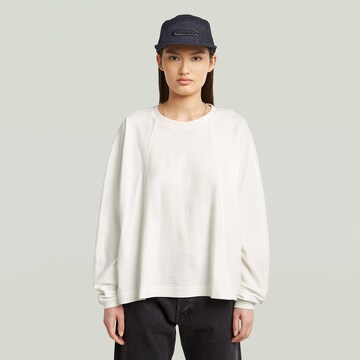 G-STAR Oversized Shirt in White: front