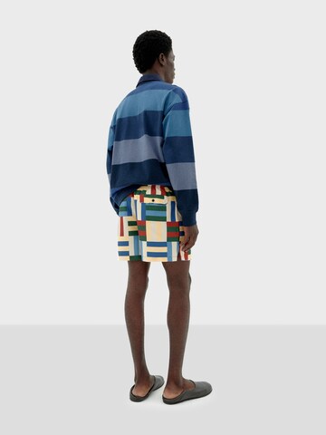 Shorts de bain ' LIMPOPO ' Thinking MU en jaune