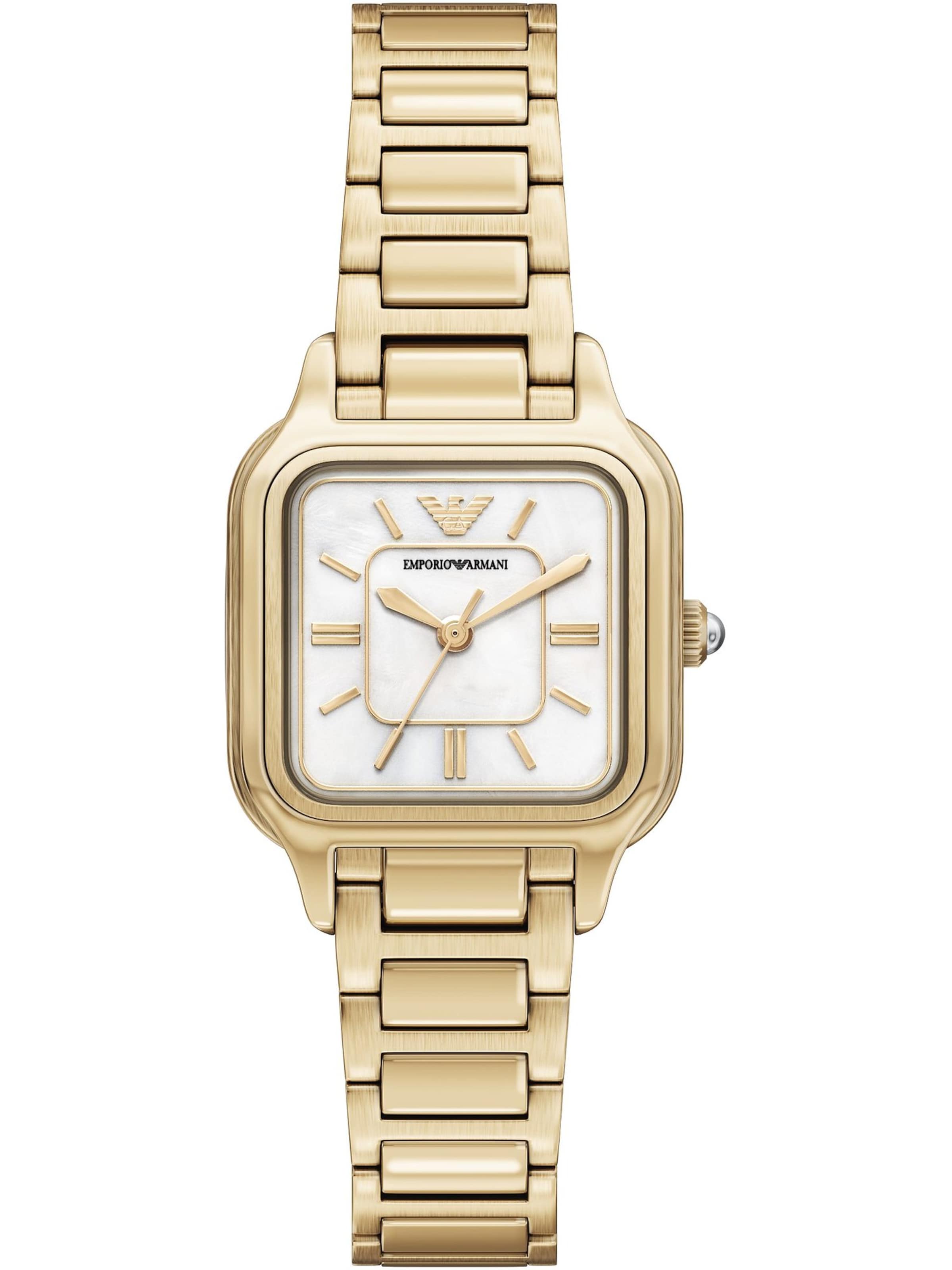 Emporio Armani Analoguhr in Gold