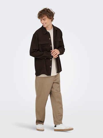Only & Sons - Chaqueta de entretiempo 'ONSPaul' en marrón