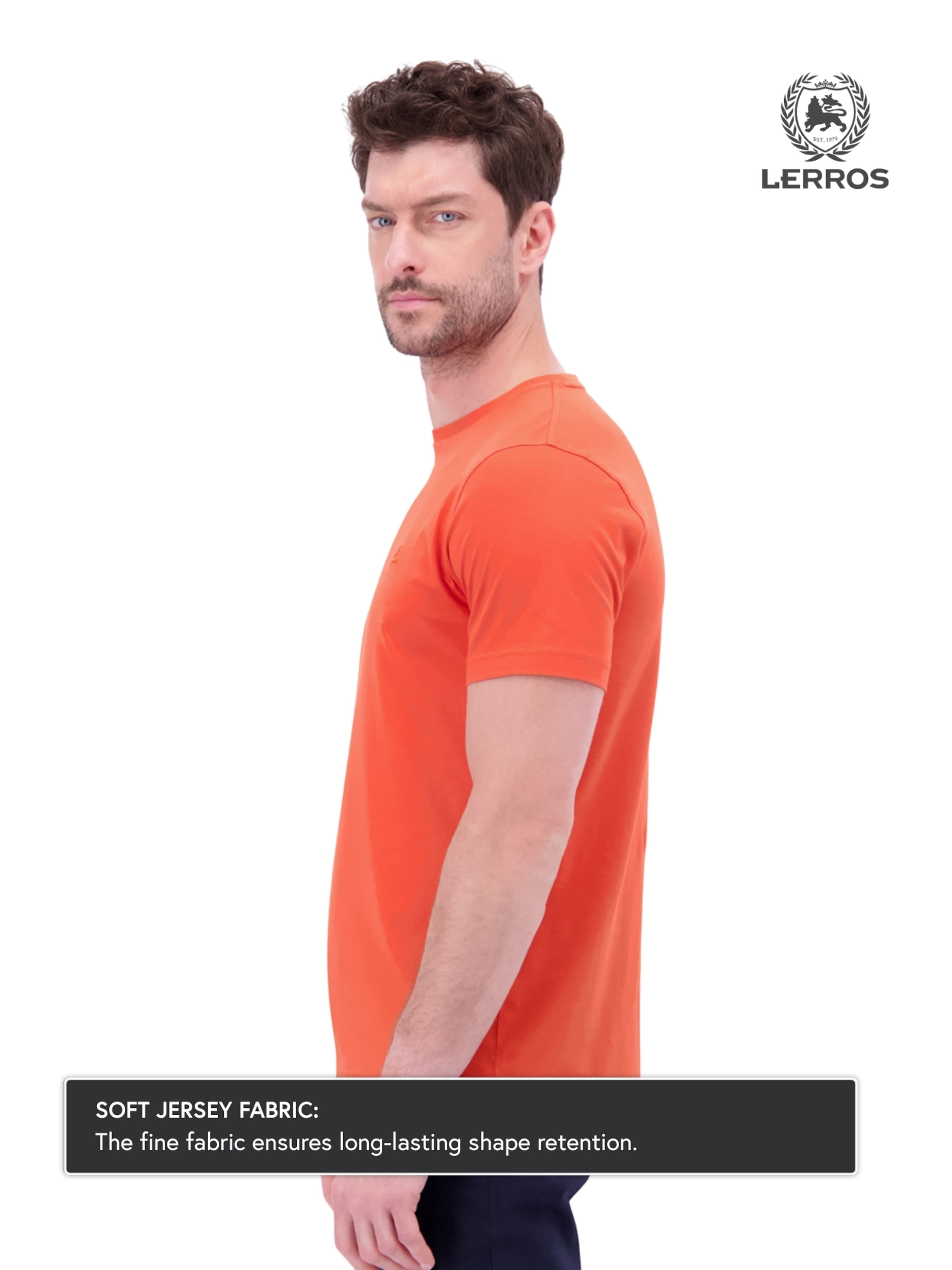 LERROS Shirt in Red