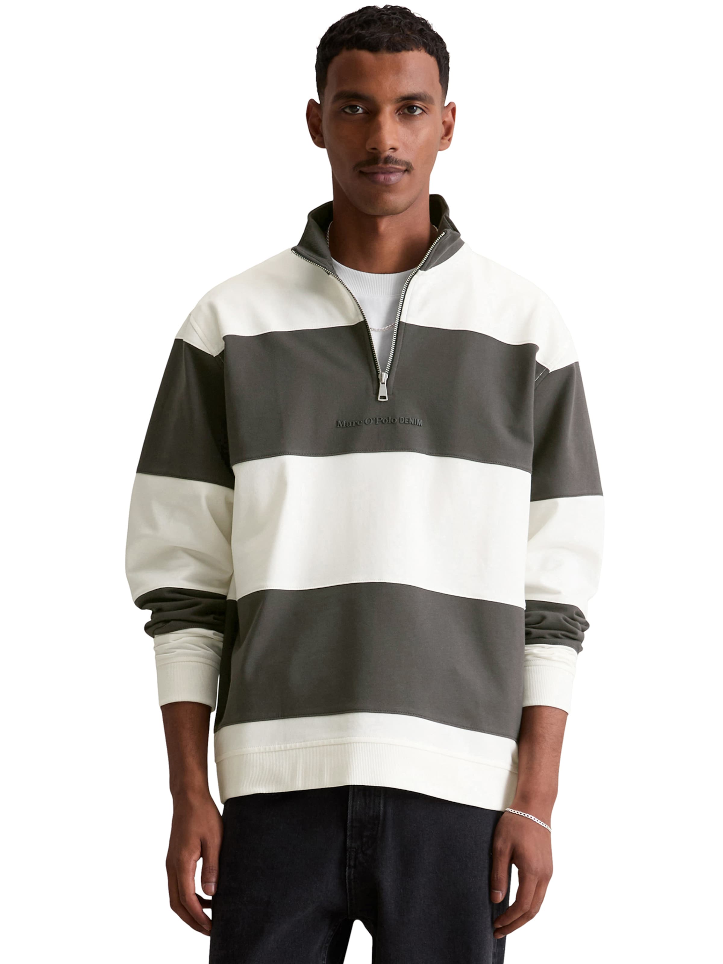 Marc O'Polo DENIM Collegepaita värissä harmaa: etupuoli