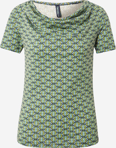 Tranquillo Тениска в нейви синьо / жълто / нефритено зелено / бяло, Преглед на продукта