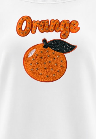 Sweat-shirt MYMO en blanc