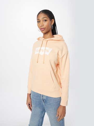 LEVI'S ® Sweatshirt 'Graphic Standard Hoodie' in Oranje: voorkant