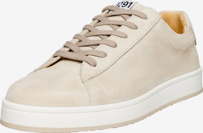 N91 Sneakers laag 'Original Draft DG' in de kleur Greige / Zwart / Wit, Productweergave