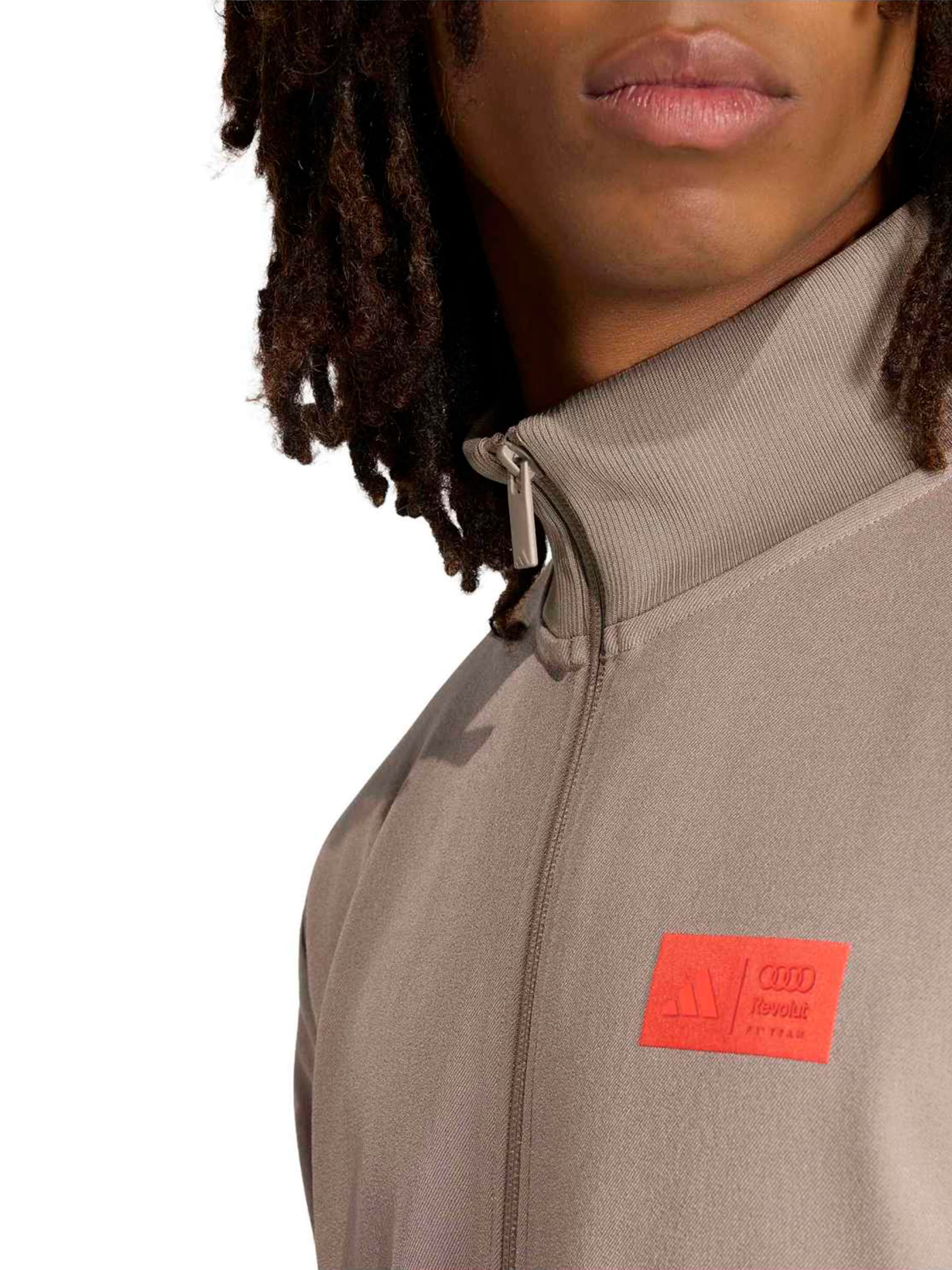 ADIDAS SPORTSWEAR Sportsweatjacke 'Audi Formula One Teams' in Braun