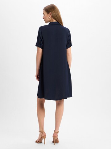 robe légère Hemdblusenkleid in Blau