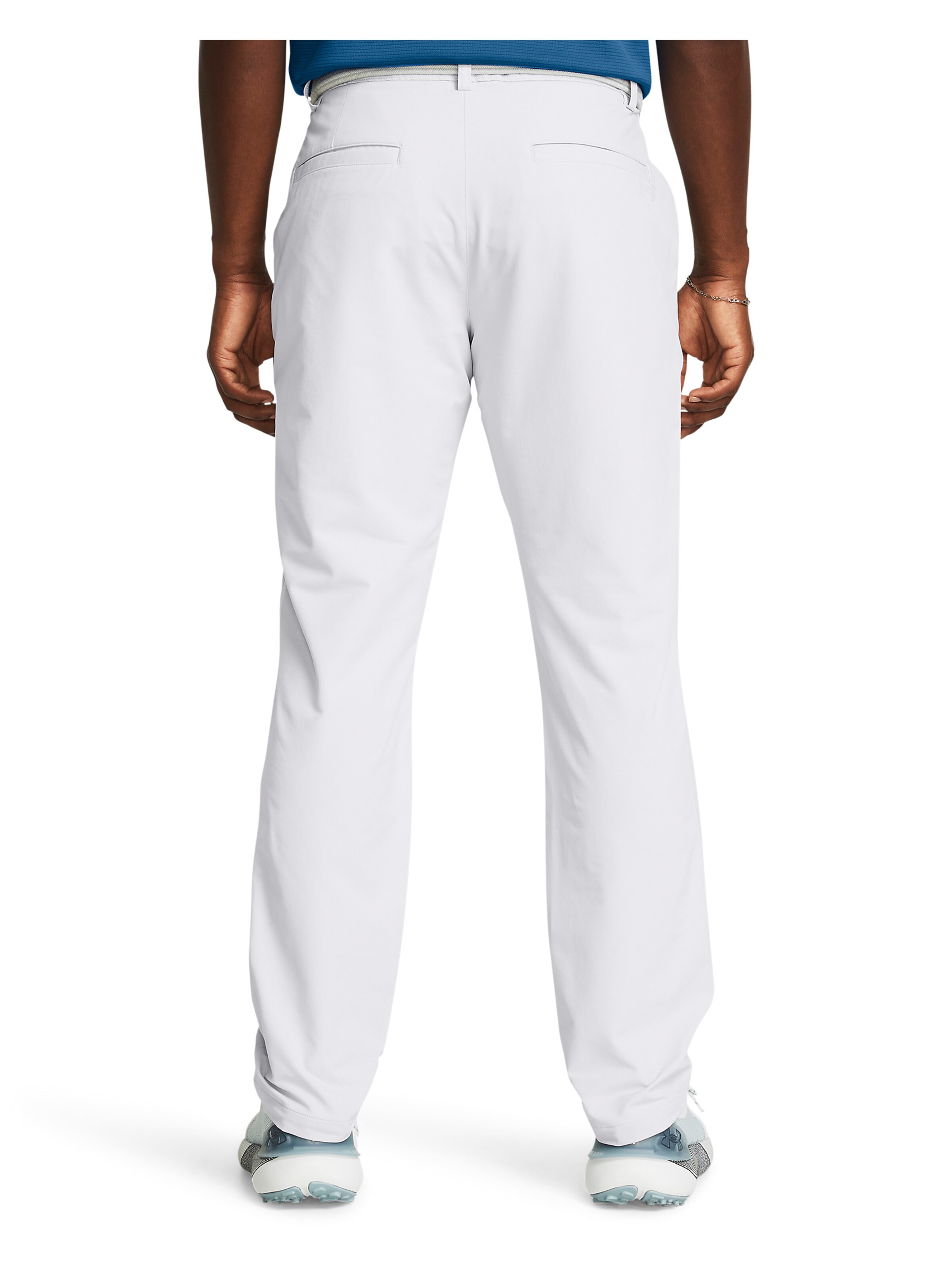 UNDER ARMOUR Tapered Sportbroek in Grijs