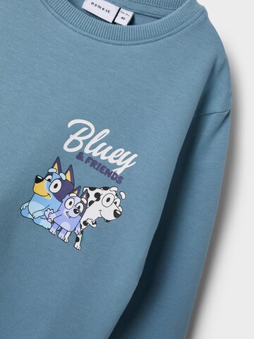 NAME IT Μπλούζα φούτερ 'NMMFrits Bluey' σε μπλε