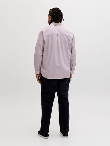 Coupe regular Chemise JACK & JONES en rouge