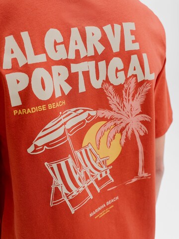 Jack & Jones Junior Shirts i rød