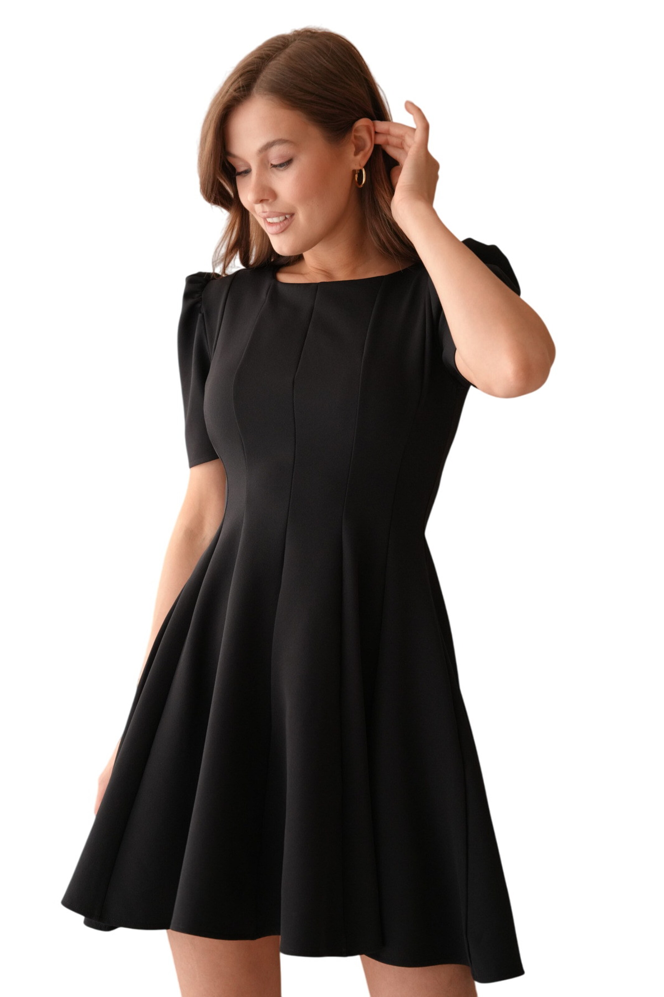 WOMAN VISION Cocktail dress in Black