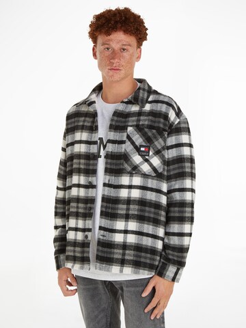 Tommy Jeans Jacke in Grau: Vorderseite