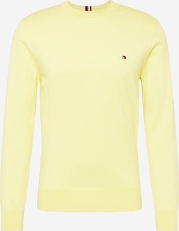 TOMMY HILFIGER Sweater '1985 Collection' in Yellow: front