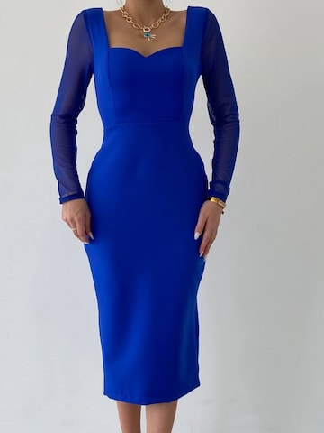 WOMAN VISION Šaty – modrá