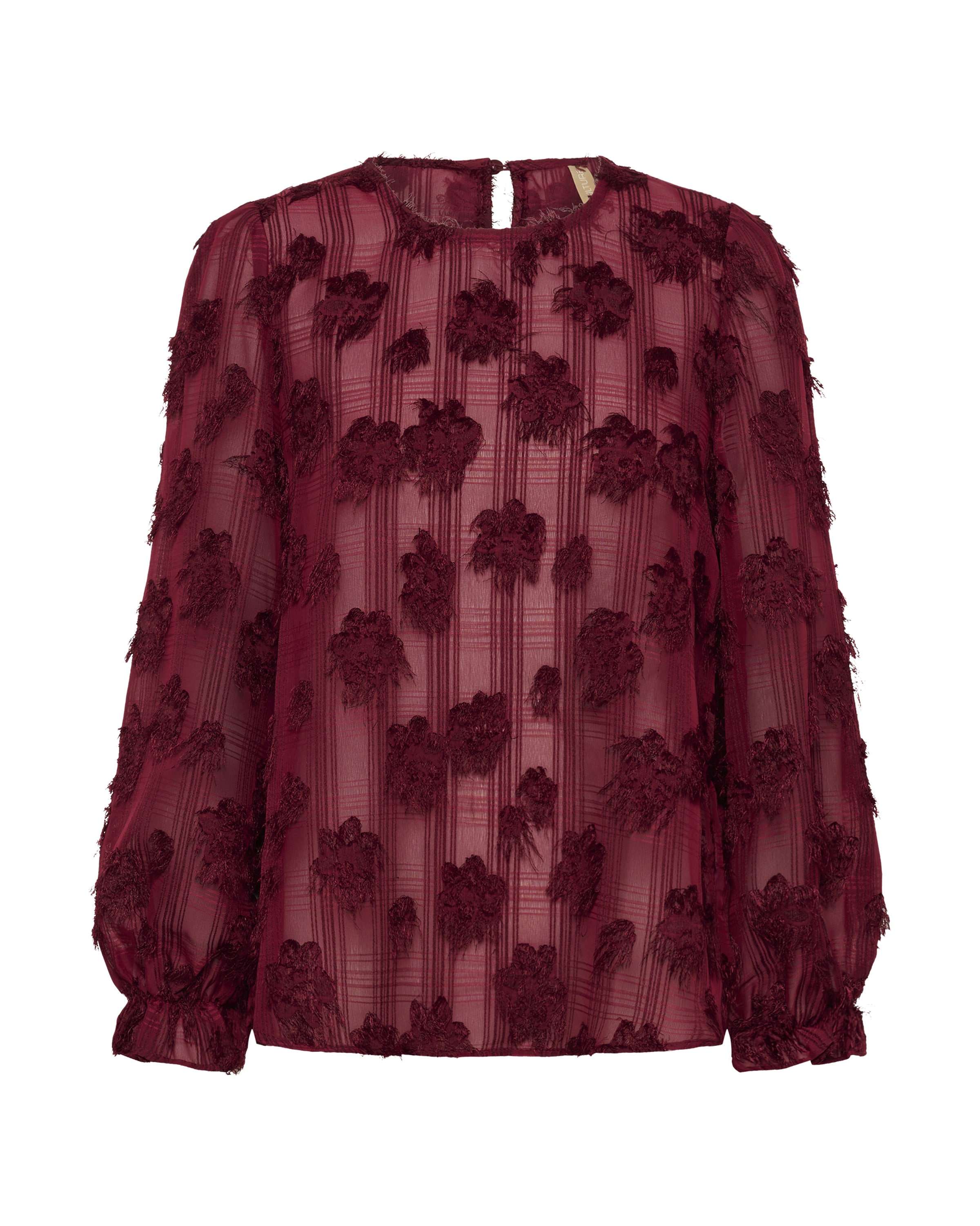 Chemisier CULTURE en rouge : devant