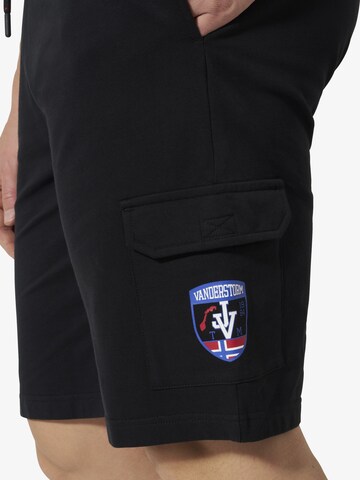 Jan Vanderstorm Loose fit Workout Pants 'Harthaknut' in Black