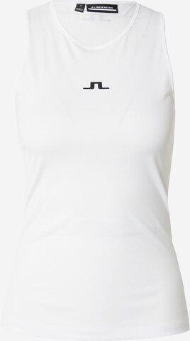 J.Lindeberg Sporttop 'Delia' in Wit: voorkant