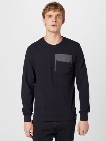 BLEND Sweatshirt in Zwart: voorkant