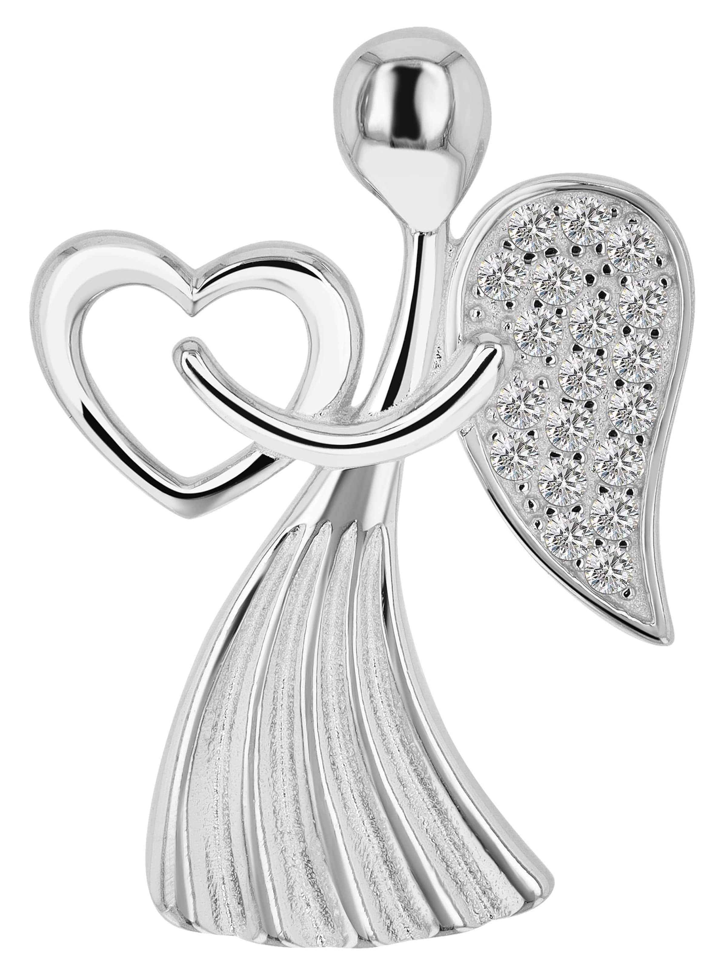 Akzent Anhänger 'Alexia, 925 Sterlingsilber, langlebig'‌‌‌‌‌‌‌‌‌ in Silber: Vorderseite