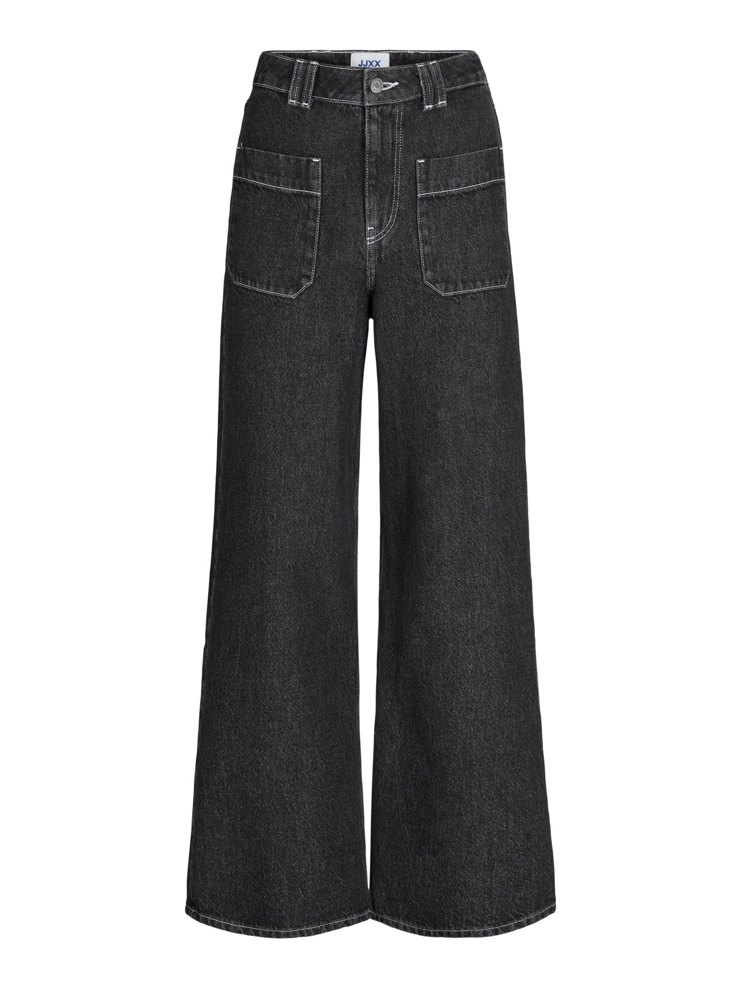 JJXX regular Jeans i sort: forside