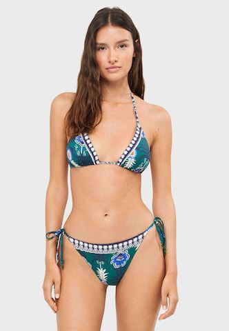 Gisela Triangel Bikini in Blauw: voorkant