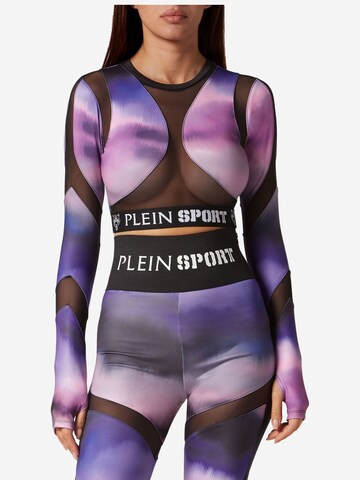 Plein Sport Performance shirt in Purple: front