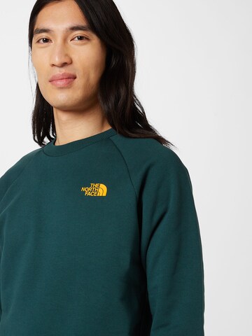 THE NORTH FACE - Sweatshirt 'REDBOX' em verde