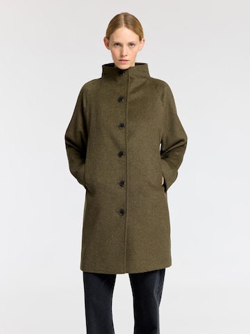 SELECTED Tussenmantel in Bruin: voorkant