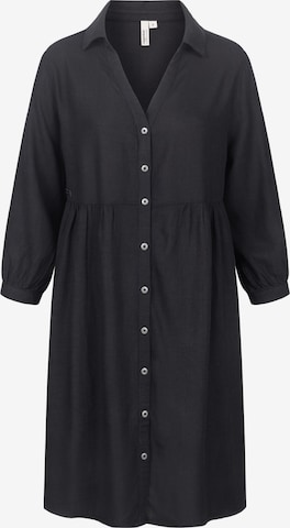 Ragwear Blousejurk 'Almu' in Zwart: voorkant
