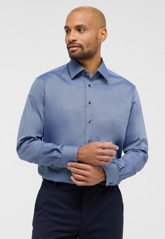 ETERNA Regular fit Business shirt in Blue: front
