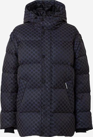 Karl Lagerfeld - Chaqueta de invierno en negro: frente