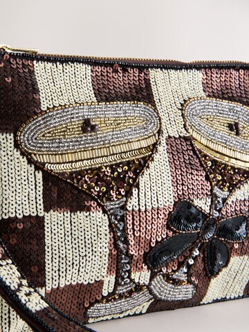 Pochette 'Espresso Martini' di Next in marrone