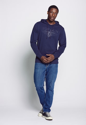 TOP GUN Sweatshirt in Blue