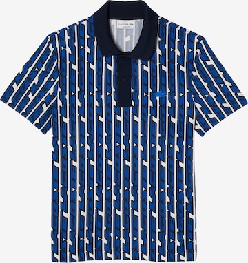 T-Shirt LACOSTE en bleu : devant