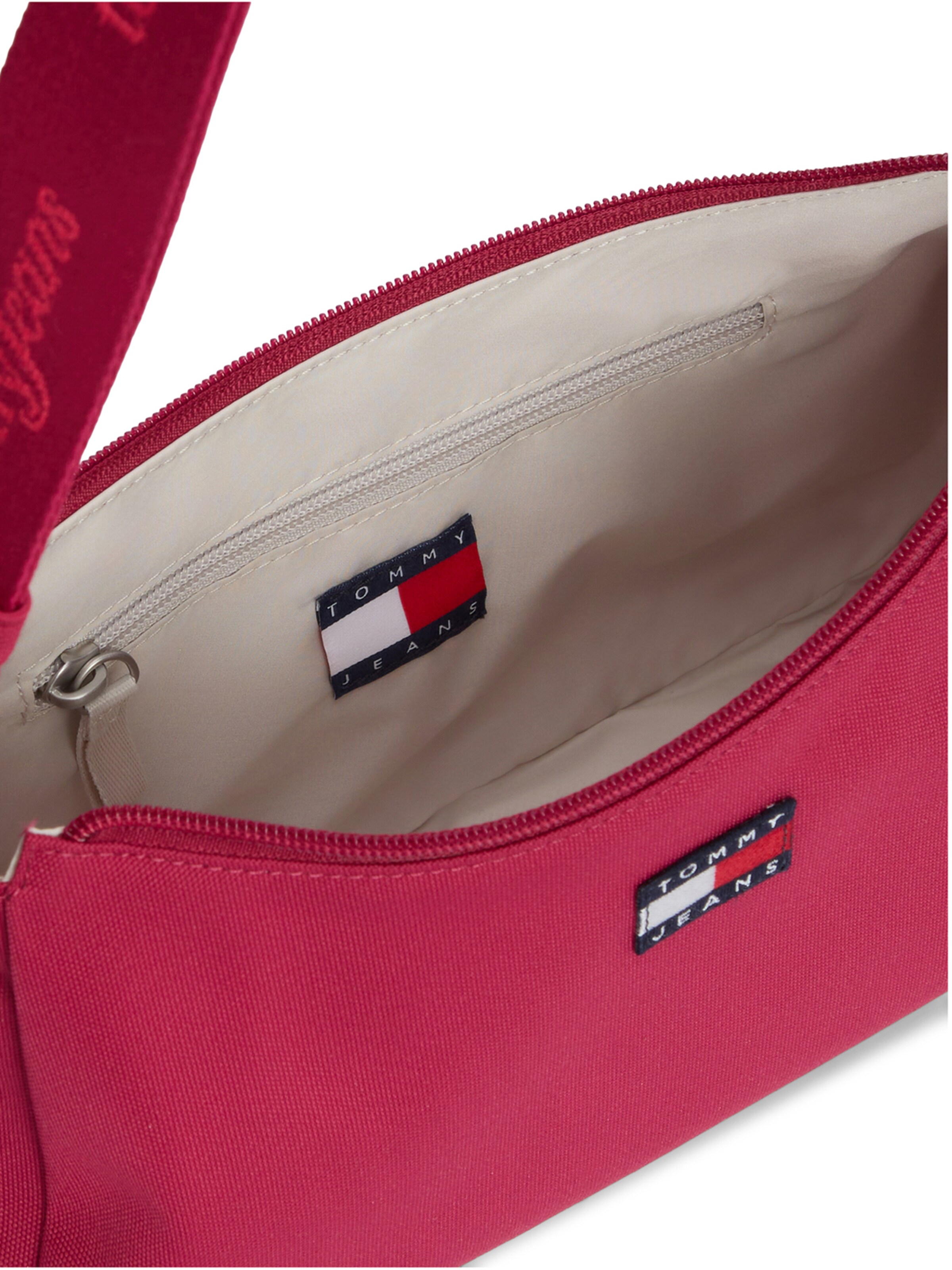 Tommy Jeans Schultertasche 'ESS DAILY' in Pink
