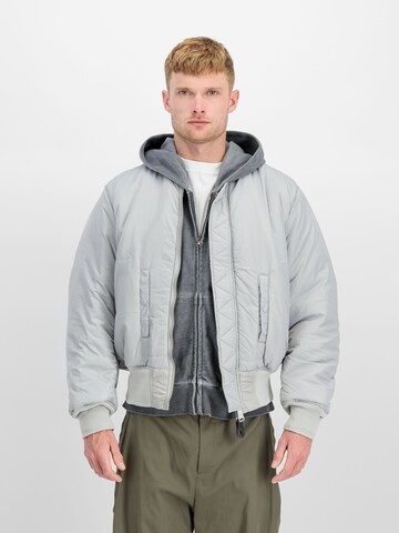 ALPHA INDUSTRIES Übergangsjacke 'MA-1'‌‌‌ in Grau