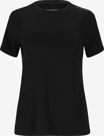 ENDURANCE Functioneel shirt 'Chalina' in Zwart: voorkant