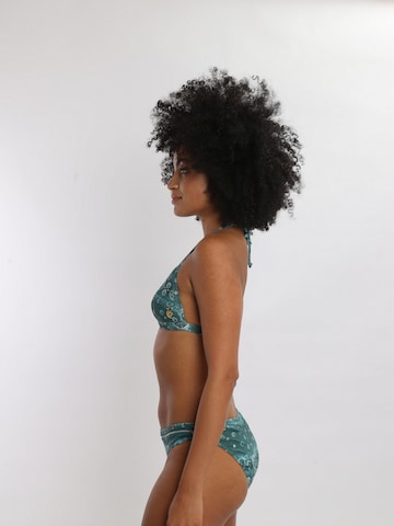 OLYMPIA Triangel Bikinitop in Blau