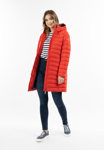 Manteau d’hiver DreiMaster Maritim en rouge